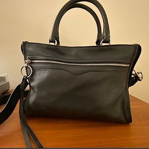 Rebecca Minkoff laptop bag genuine leather